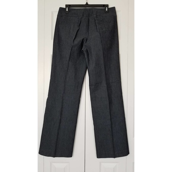 Sandro Dark Blue Straight Leg Pants - Picture 3 of 4